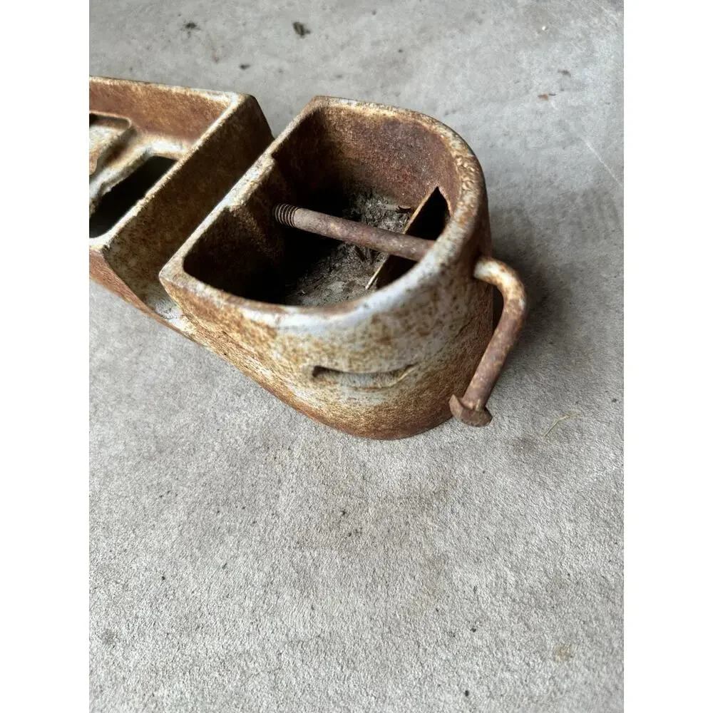 Antique Iron Bodybuilding Boots Weighted Strongman Fitness